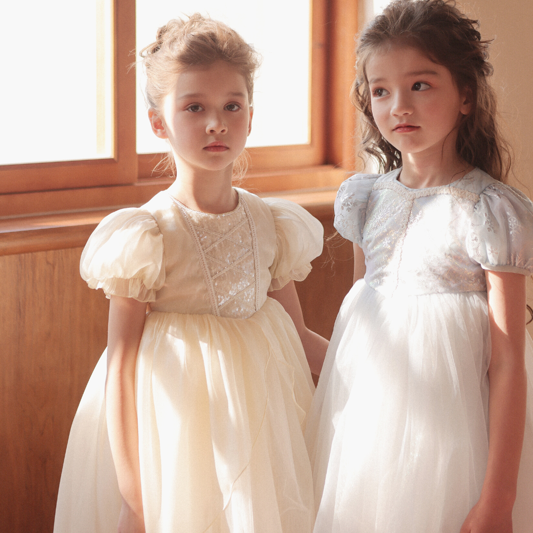 lily white dresses Lily-White Princess Dress – Twinkle Sparkle BB