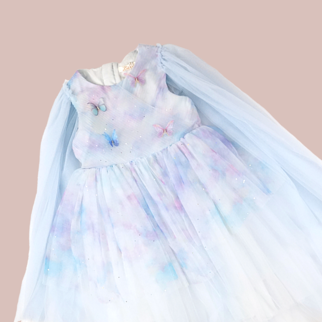 Bleu de France Butterfly Fairy Dress