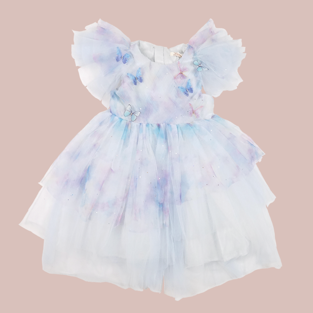 Bleu de France Butterfly Fairy Dress