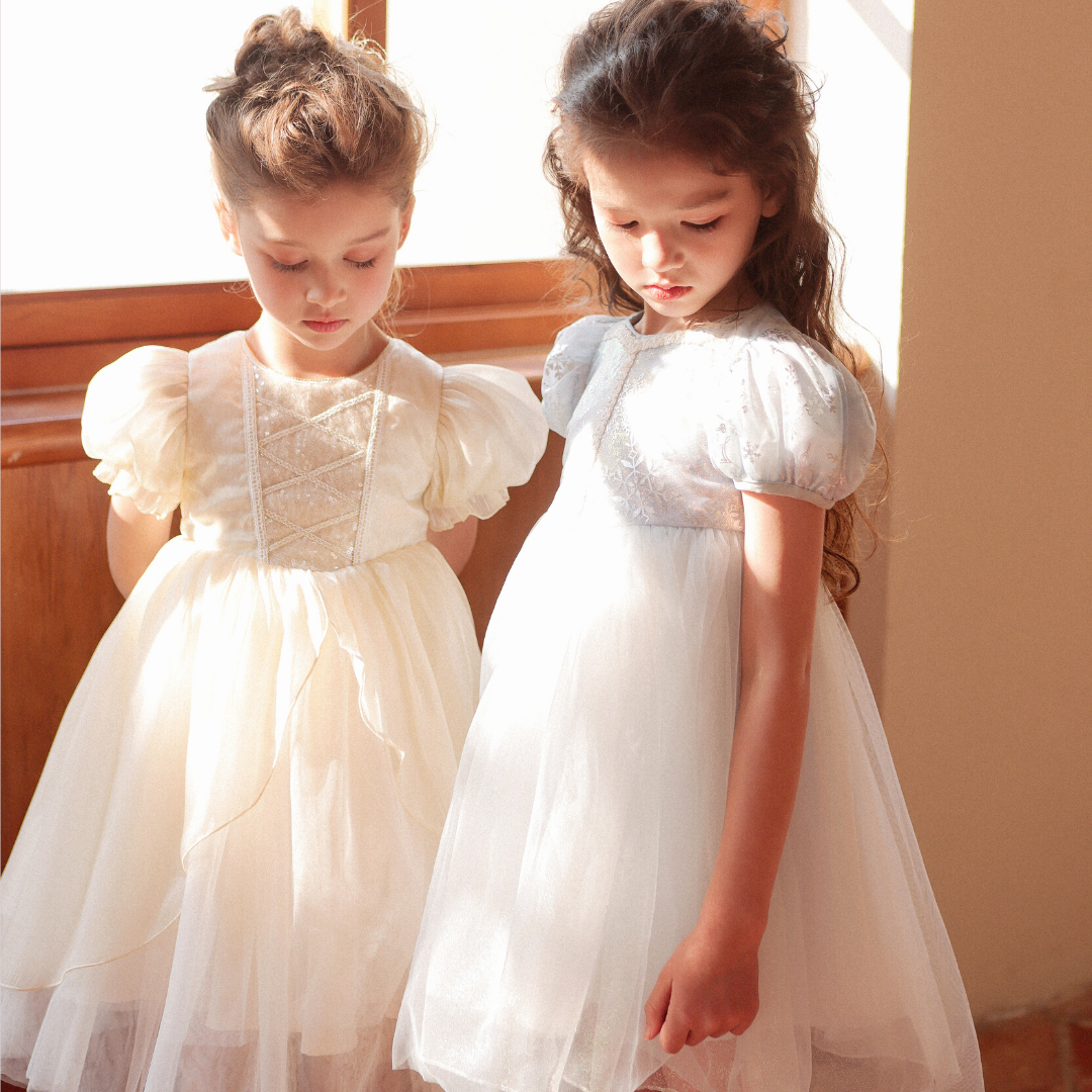 Lily-White Princess Dress – Twinkle Sparkle BB