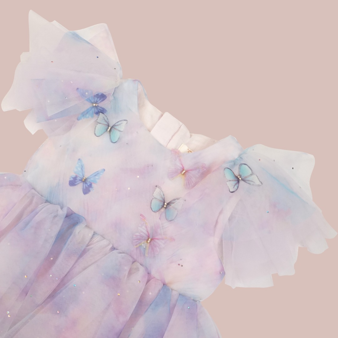 Lilac Butterfly Fairy Dress