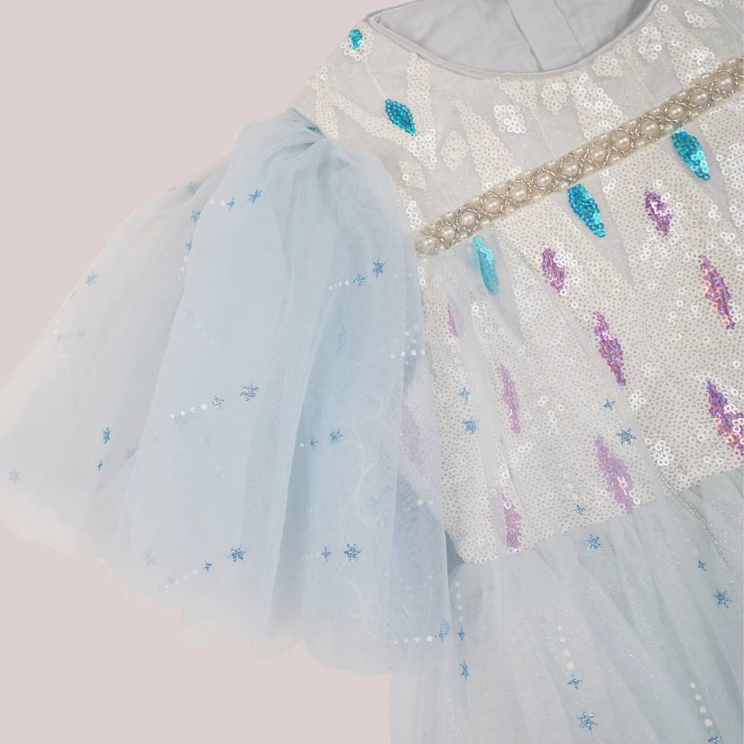 Diamond Blue Princess Dress