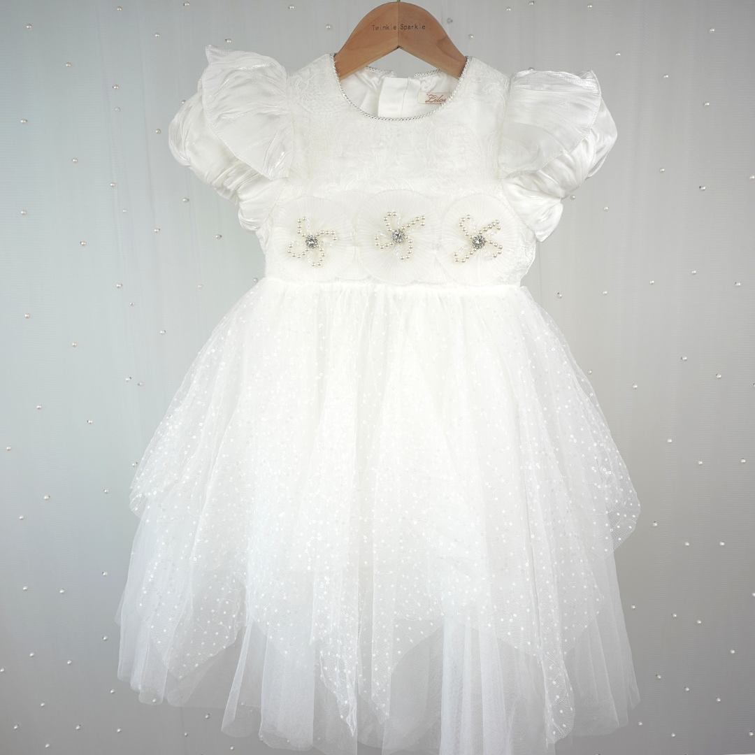 White Tulip Princess Dress