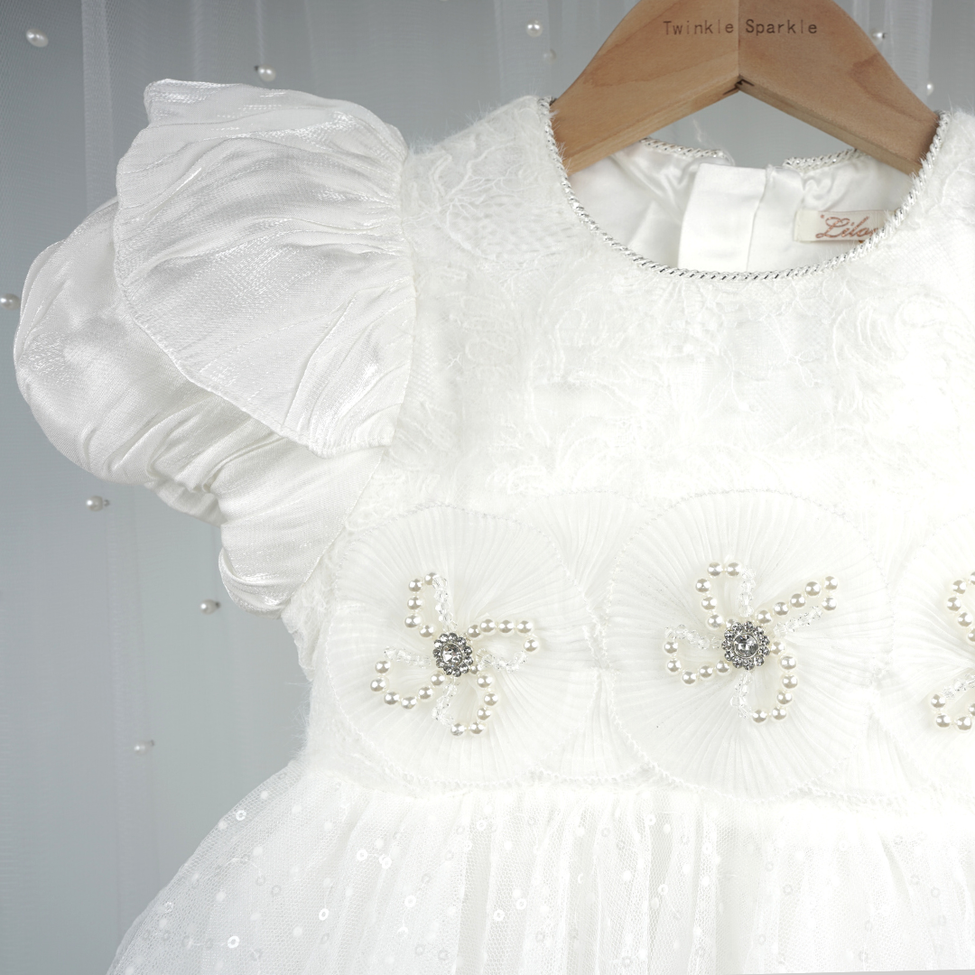 White Tulip Princess Dress