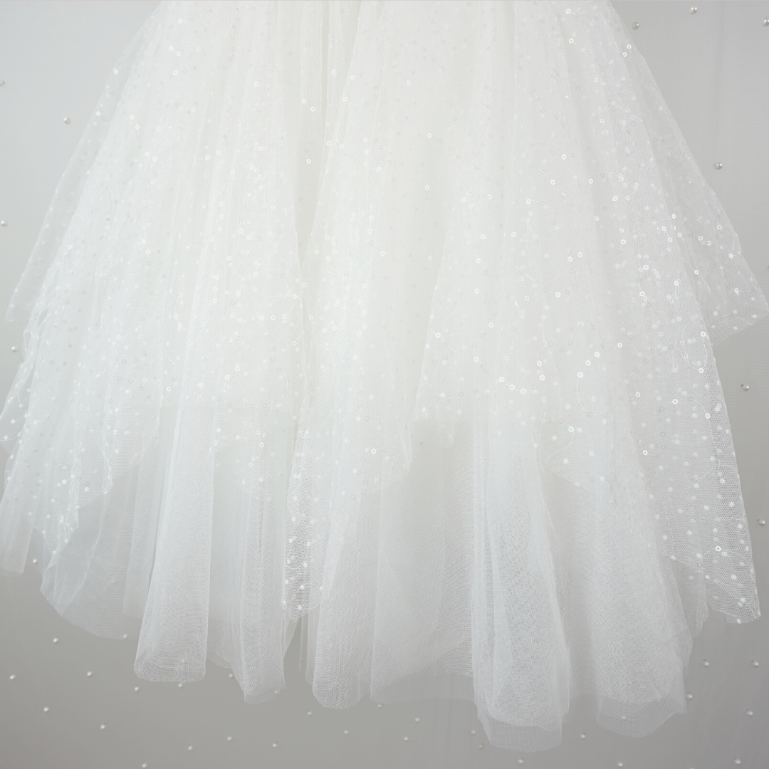 White Tulip Princess Dress